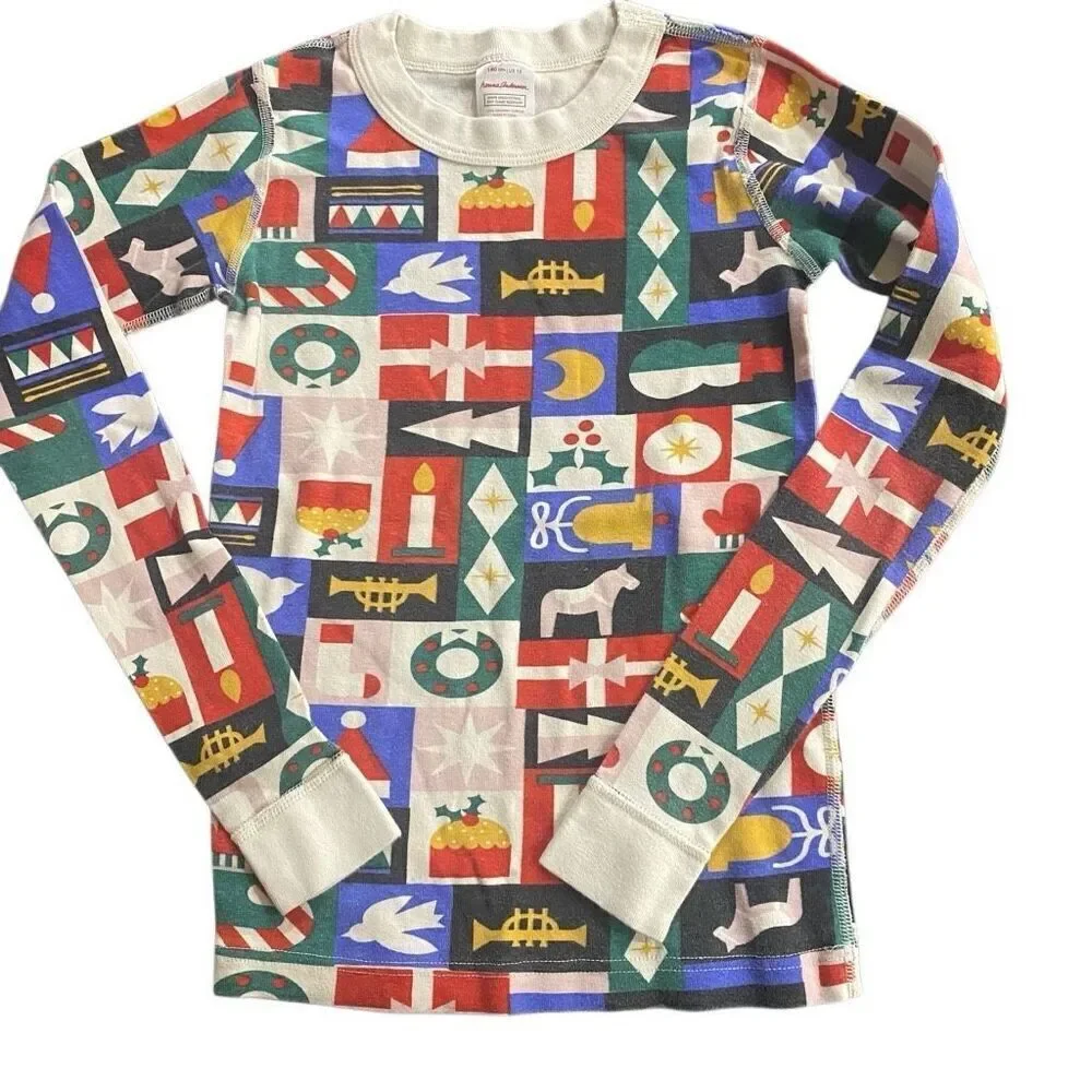 Hanna andersson size 10 long sleeve Holiday shirt